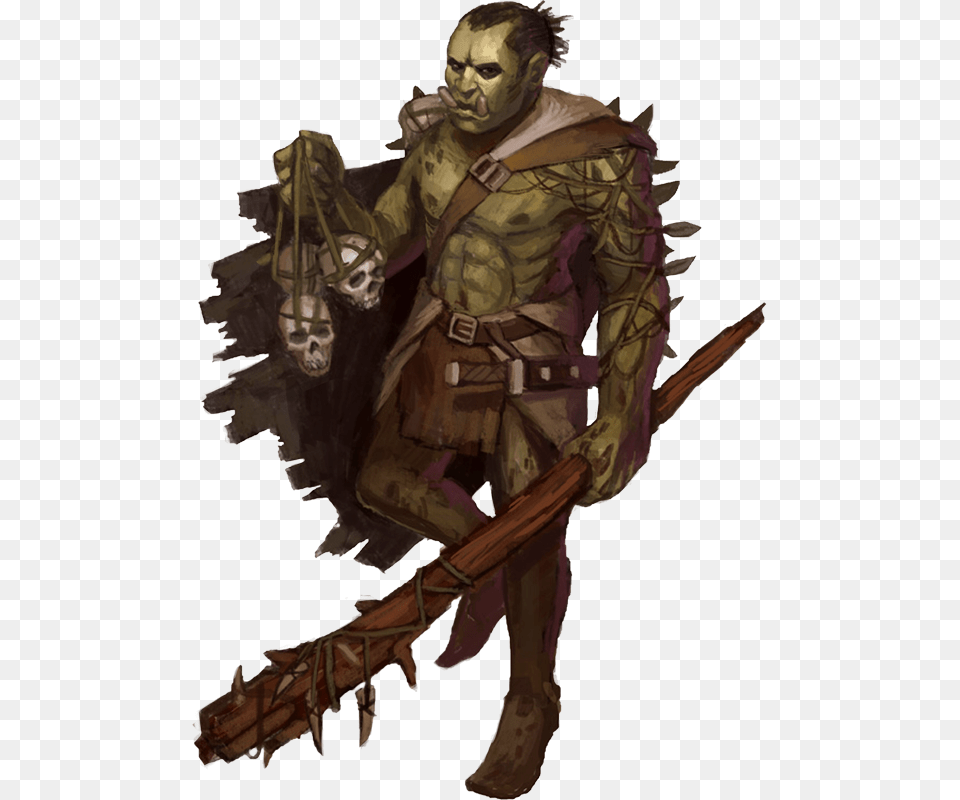 Orc, Adult, Male, Man, Person Free Png Download