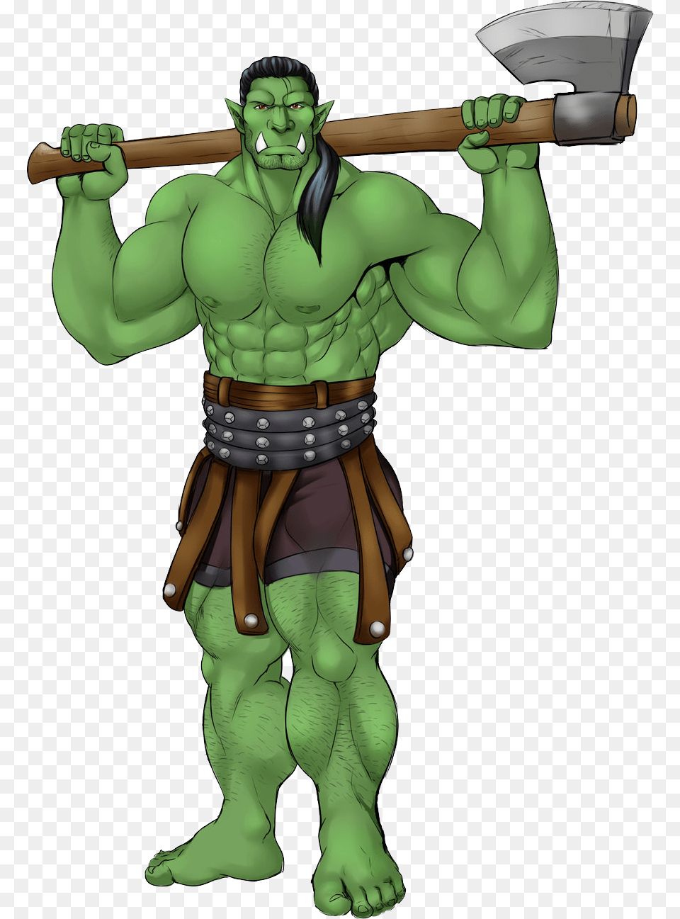 Orc, Adult, Male, Man, Person Free Png Download