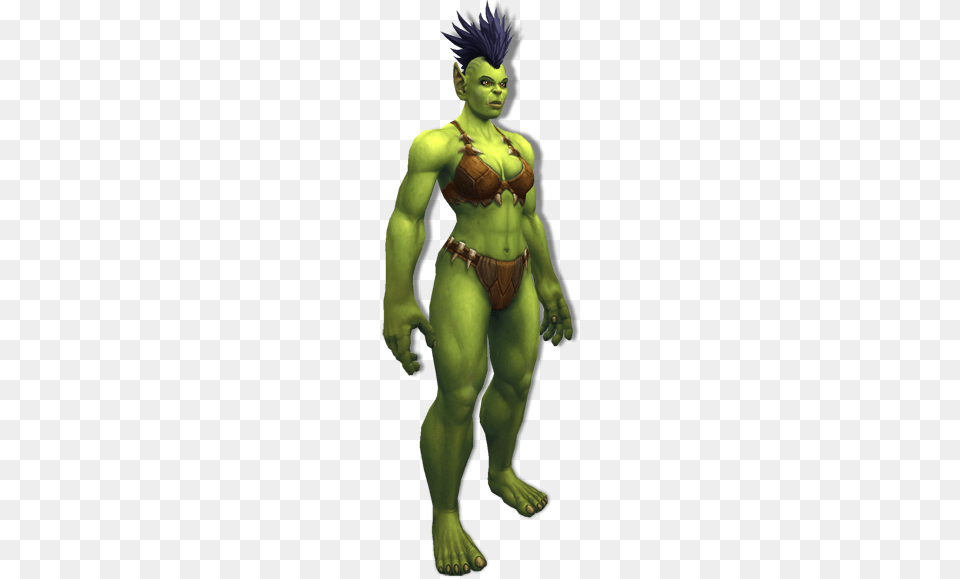 Orc, Green, Adult, Clothing, Female Png