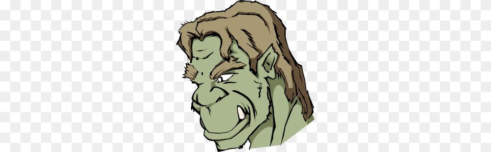 Orc Clip Art, Person, Face, Head, Drawing Png