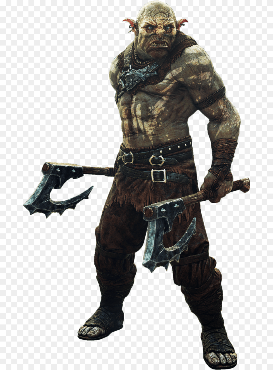 Orc Image Shadow Of War Berserker, Adult, Male, Man, Person Free Transparent Png