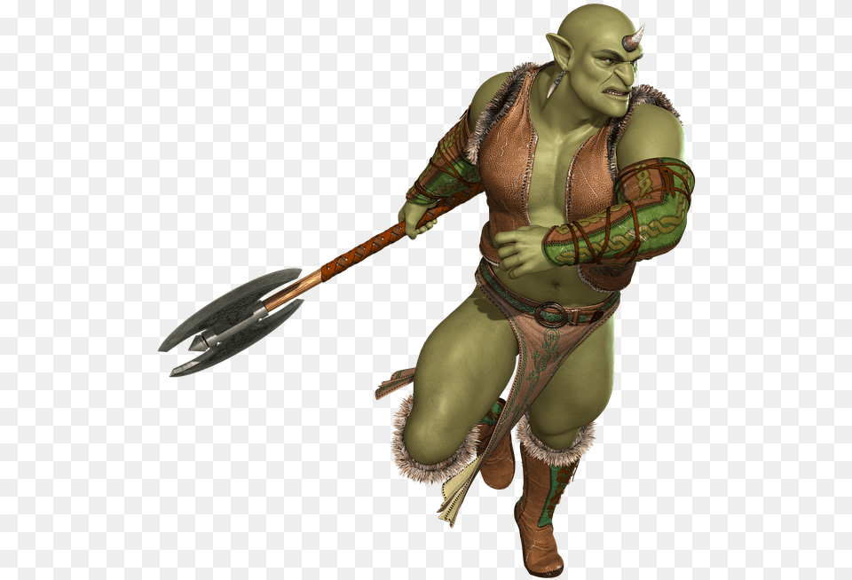 Orc Ogre Troll Image On Pixabay Fantasy Goblin, Adult, Person, Woman, Female Free Png Download