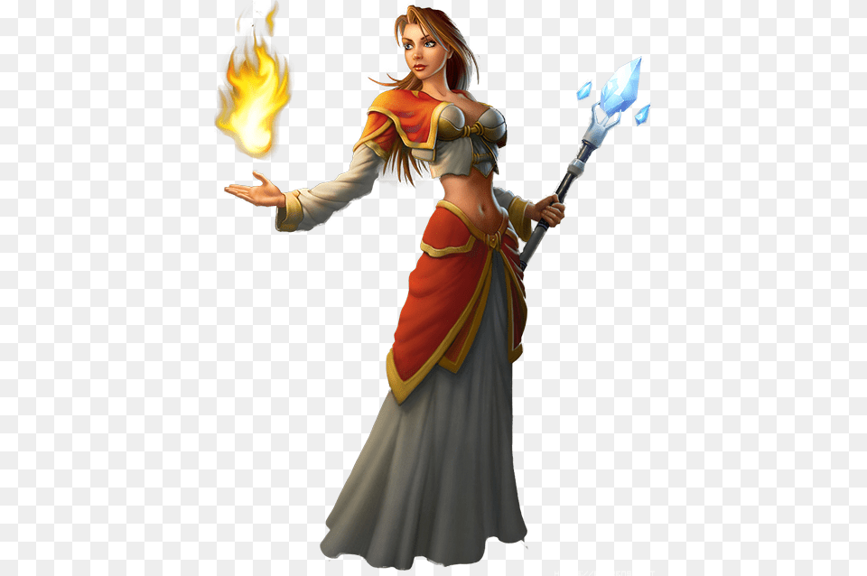 Orc Warrior Art World Of Warcraft Female Mage, Clothing, Costume, Person, Adult Free Png