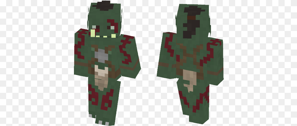 Orc With Warpaint Lil Uzi Vert Minecraft Skin, Person Free Transparent Png