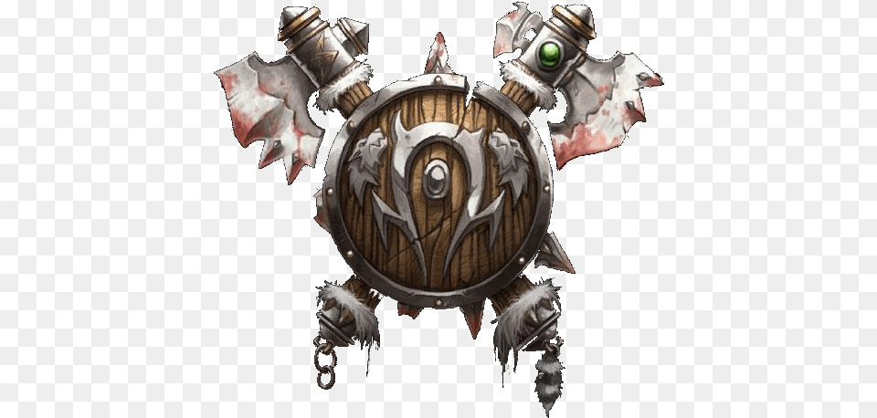 Orc World Of Warcraft Orc Logo, Armor, Shield, Brush, Device Free Transparent Png