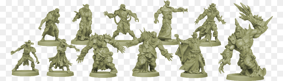 Orc Zombies Zombicide Green Horde, Baby, Person, Bronze, Adult Free Png