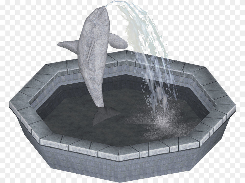 Orca Fountain Water Feature, Architecture, Animal, Fish, Sea Life Free Png Download