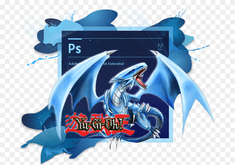 Orcaizer Skin Photoshop Cs6 Yu Gioh Blue Eyes White Dragon Adobe Photoshop Cc Extended, Animal, Fish, Sea Life, Shark Free Transparent Png