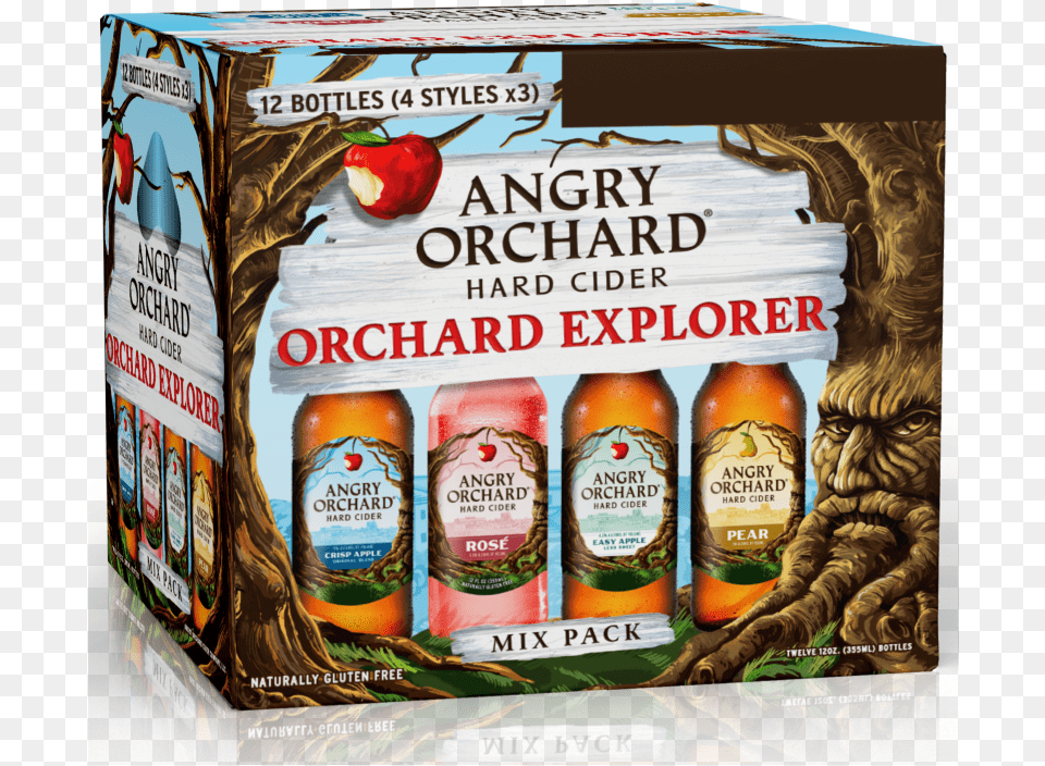 Orchard Explorer Mix Pack Angry Orchard Orchard Explorer, Alcohol, Beer, Beverage, Box Free Png Download