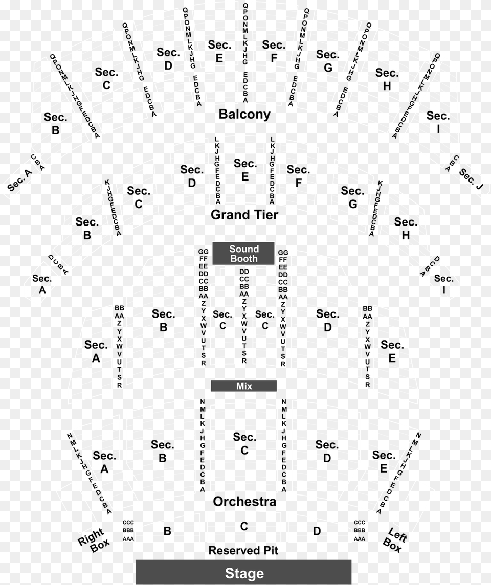 Orchestra Altria Theater Seating Chart, City, Electronics, Hardware, Architecture Free Png Download