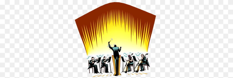 Orchestra Clipart Group With Items, Adult, Female, Person, Woman Free Transparent Png
