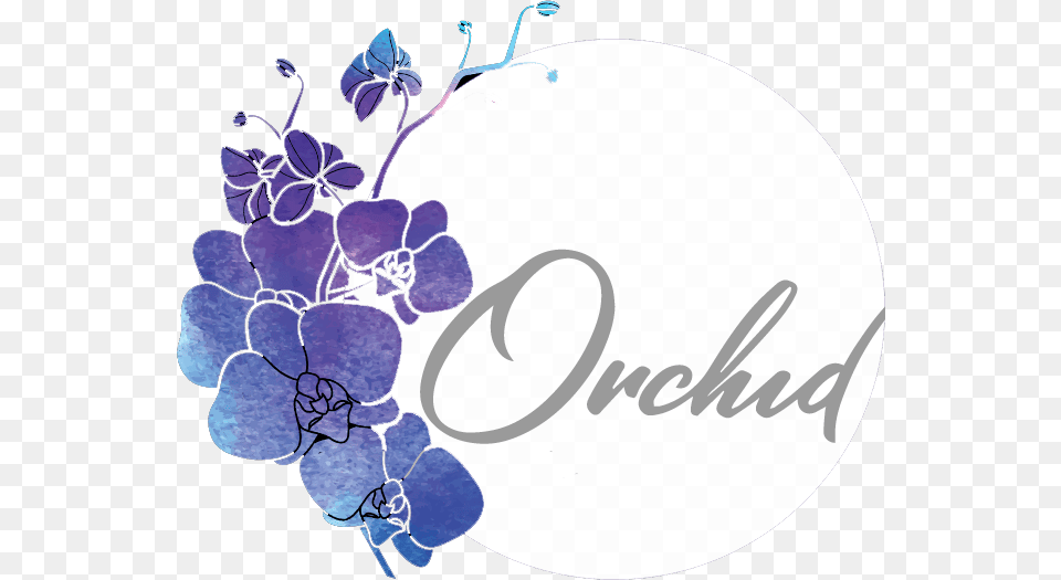 Orchid Flower Logo, Art, Floral Design, Graphics, Pattern Png