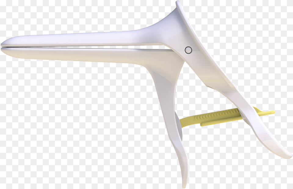 Orchspeculum Virgo White Sideflat Brideamedical, Device, Blade, Clamp, Dagger Free Png