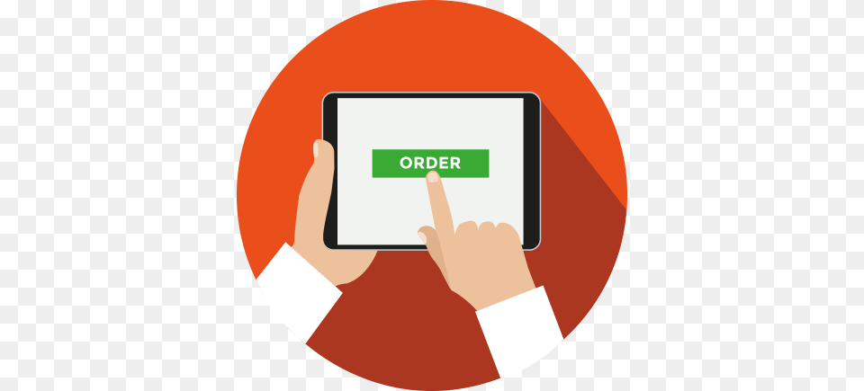 Order Background Image Online Food Ordering Icon, Computer, Electronics, Tablet Computer, Disk Png