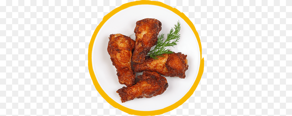 Order Chicken Wings Spicy For Uah Pizzeria, Food, Fried Chicken, Meat, Pork Png Image