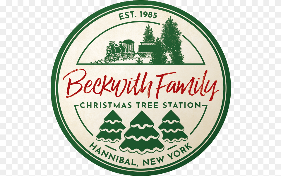 Order Christmas Trees And Wreaths Online From Beckwith For Holiday, Logo, Railway, Train, Transportation Png