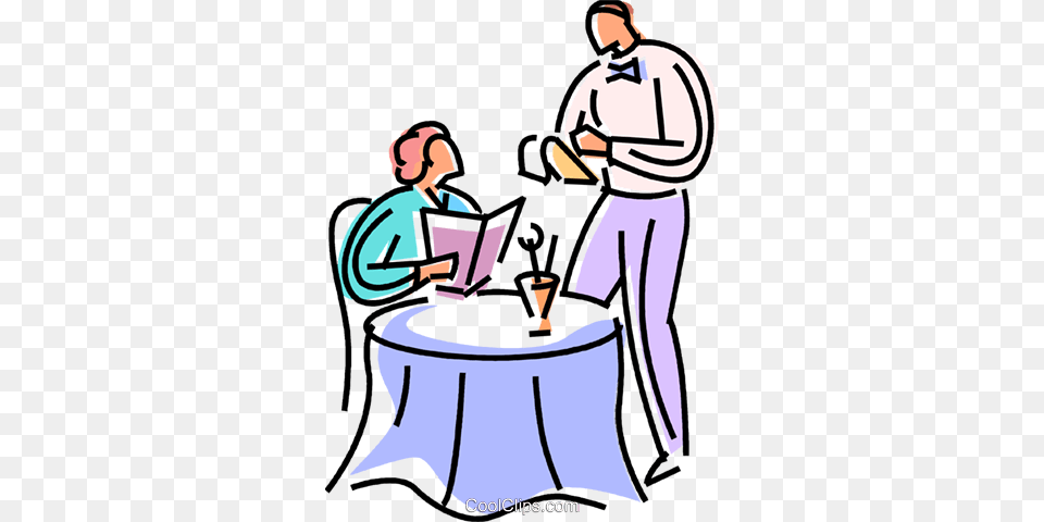 Order Clipart, People, Person, Furniture, Table Free Png