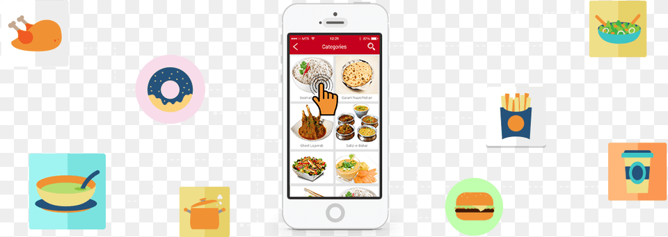 Order Food App Mobile, Electronics, Mobile Phone, Phone, Text Png Image
