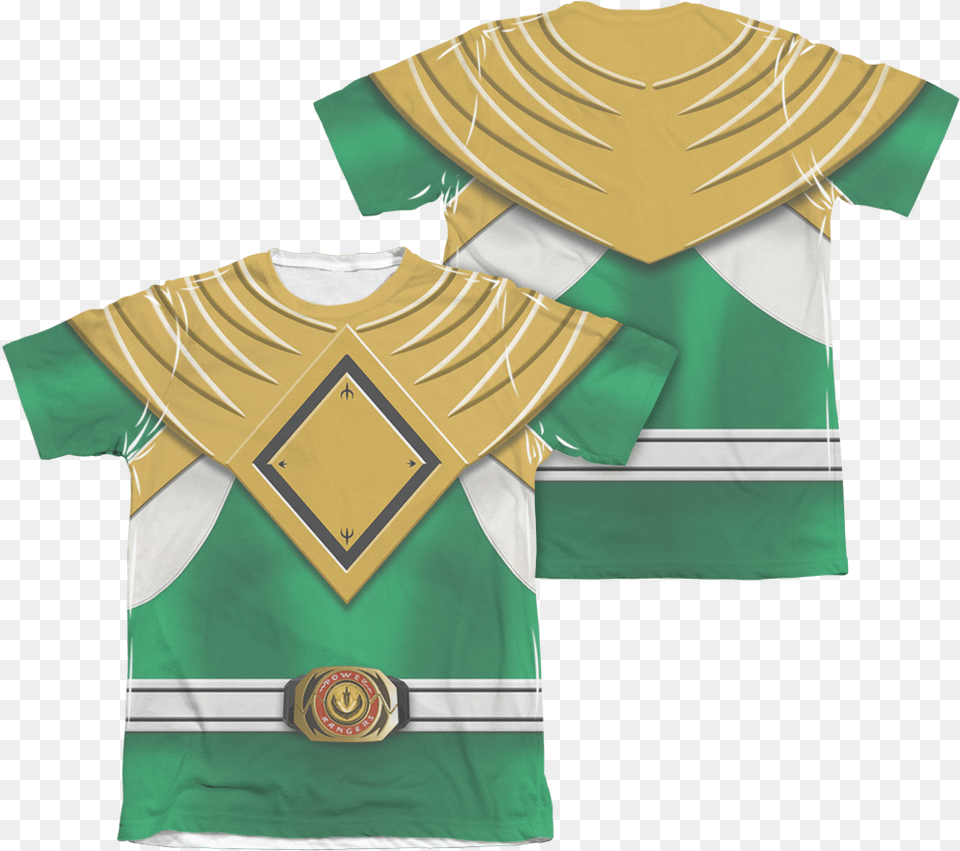 Order Mighty Morphin Power Rangers Green Ranger T Shirt Power Rangers Green Ranger Costume Men39s Halloween, Clothing, T-shirt, Person Free Png
