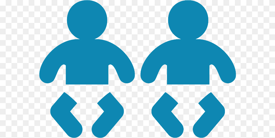 Order Nips For Twins Clipart Download Prenatal Genetic Screening Icon, Symbol, Sign, Baby, Person Png Image