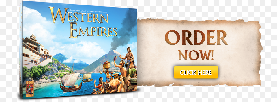 Order Now Western Empires Board Game, Publication, Book, Architecture, Person Png