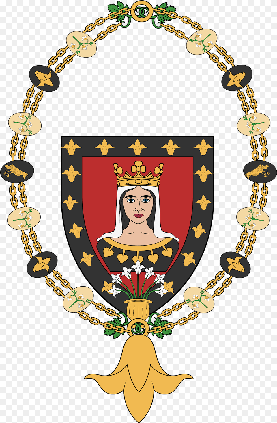 Order Of Queen Maya And The Lily Crown Of Haense The Decorative, Accessories, Jewelry, Necklace, Adult Free Transparent Png
