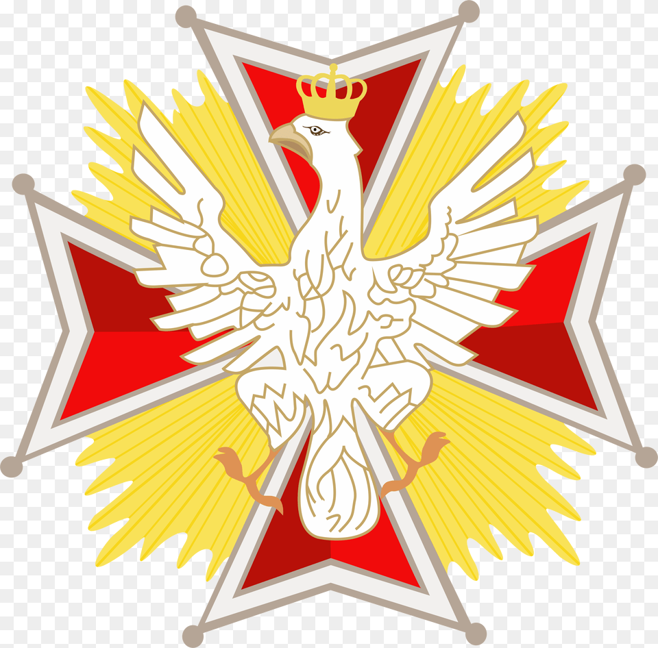 Order Of The White Eagle, Emblem, Symbol, Logo, Animal Png Image