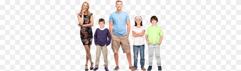 Order Your Test 3 Boys And 2 Girls, Adult, T-shirt, Person, Pants Png Image