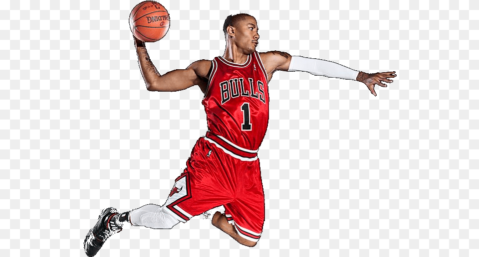 Ordering Is Literally A Slam Dunk Derrick Rose Dunk, Ball, Basketball, Basketball (ball), Person Png