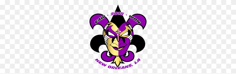 Ordering Won New Orleans T Shirts For Pickup Read This, Logo, Purple, Symbol, Carnival Free Transparent Png