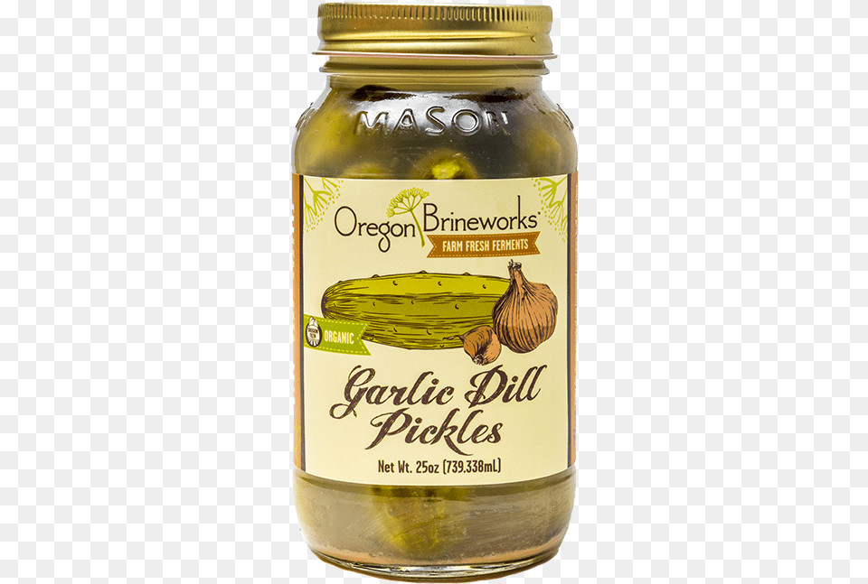 Oregon Brineworks, Food, Relish, Jar, Pickle Free Transparent Png