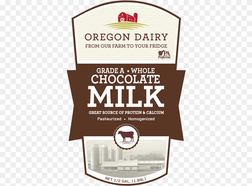 Oregon Dairy Chocolate Milk, Advertisement, Poster, Architecture, Building Png