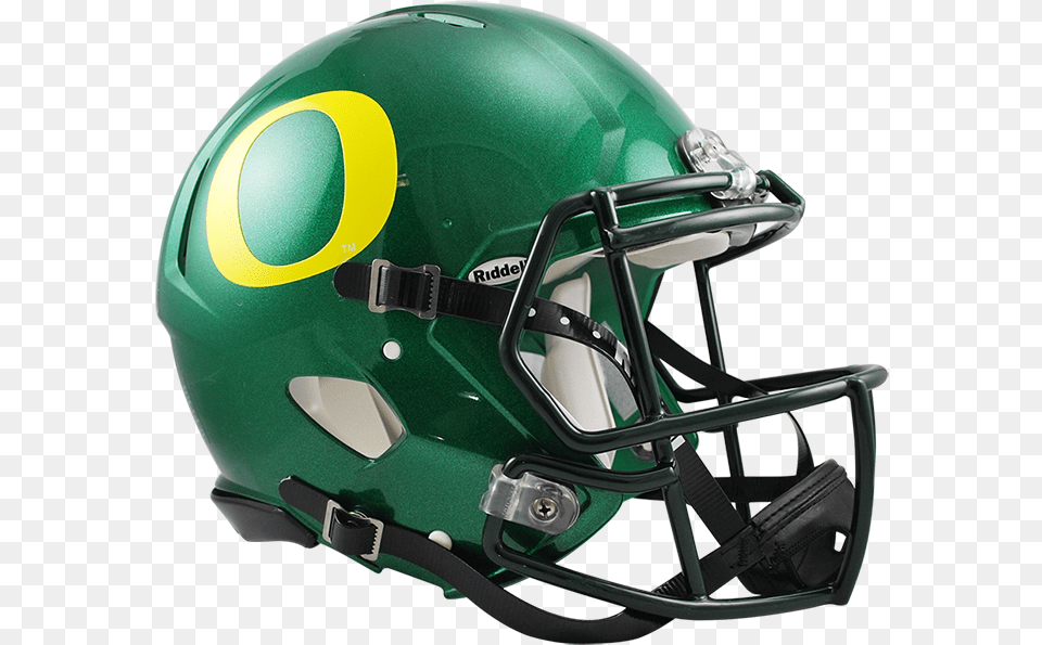 Oregon Ducks Authentic Full Size Speed Helmet Oregon Ducks Football Helmet, American Football, Football Helmet, Sport, Person Free Png