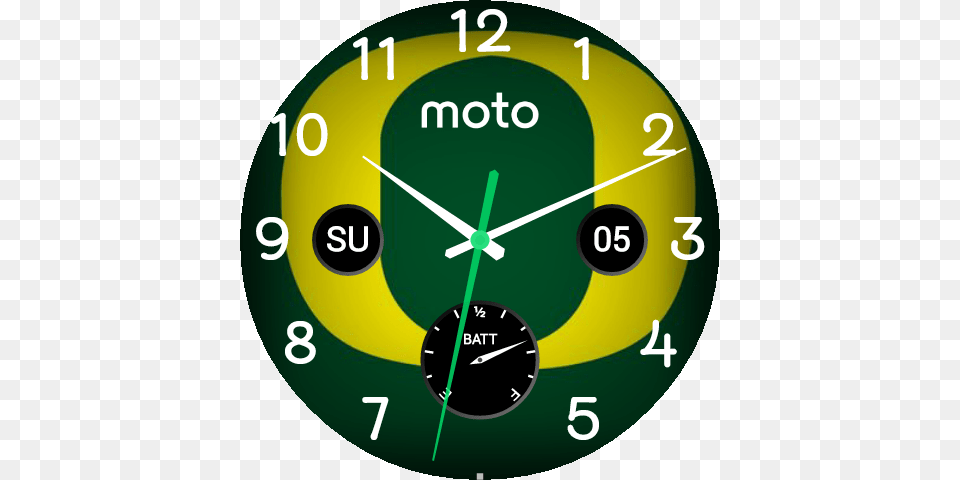 Oregon Ducks Leather, Analog Clock, Clock, Wall Clock, Disk Png