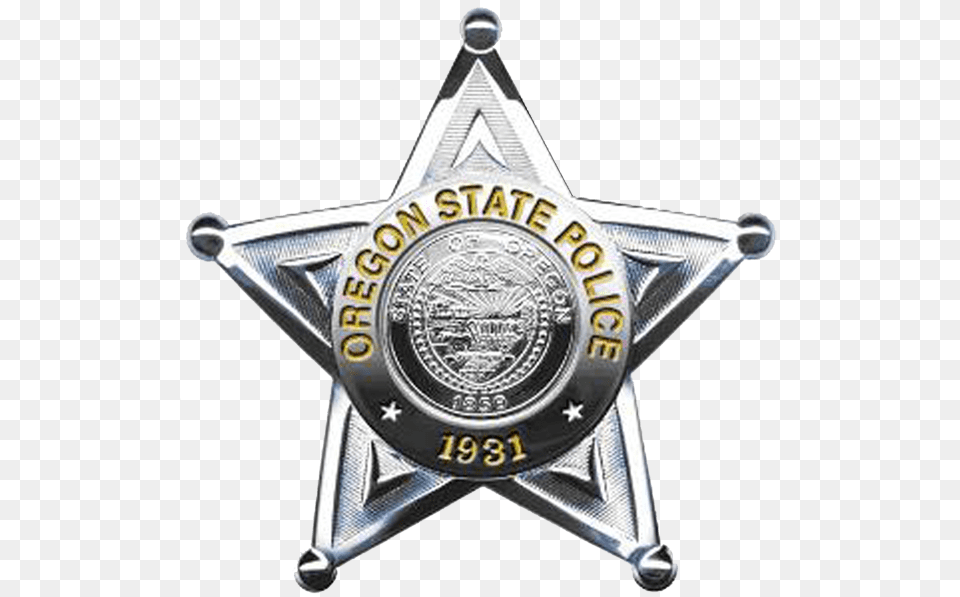 Oregon Police Badge, Logo, Symbol, Wristwatch Png
