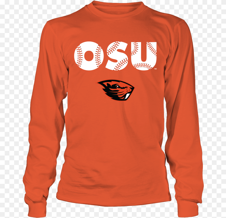 Oregon State Beavers Lace Logo Houston Dynamo Unisex Long Sleeve, Clothing, Knitwear, Long Sleeve, Sweater Free Png Download