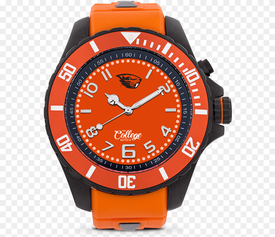 Oregon State Beavers Watch Montre Ice Watch, Arm, Body Part, Person, Wristwatch Png