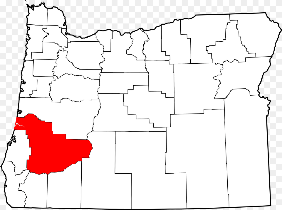 Oregon State Outline Douglas County Oregon, Chart, Map, Plot, Atlas Free Png