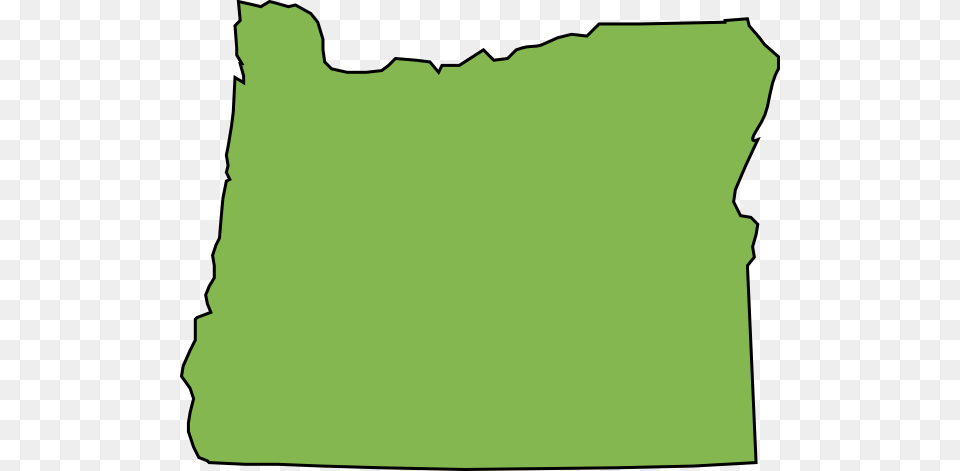 Oregon State Outline Map In Svg Format Hi Oregon State Outline, Cushion, Home Decor, Green, Pillow Png Image