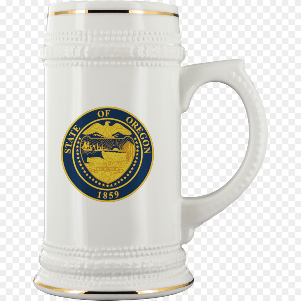 Oregon State Seal Stein Beer Stein, Cup Free Png