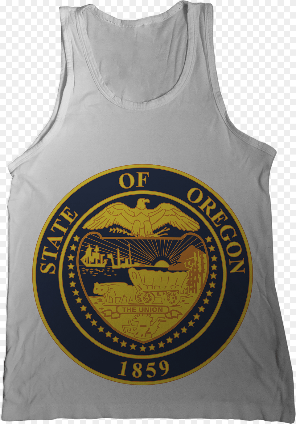 Oregon State Seal Tank Top Kids Oregon Fun Facts, Clothing, Tank Top, Logo, Accessories Free Transparent Png