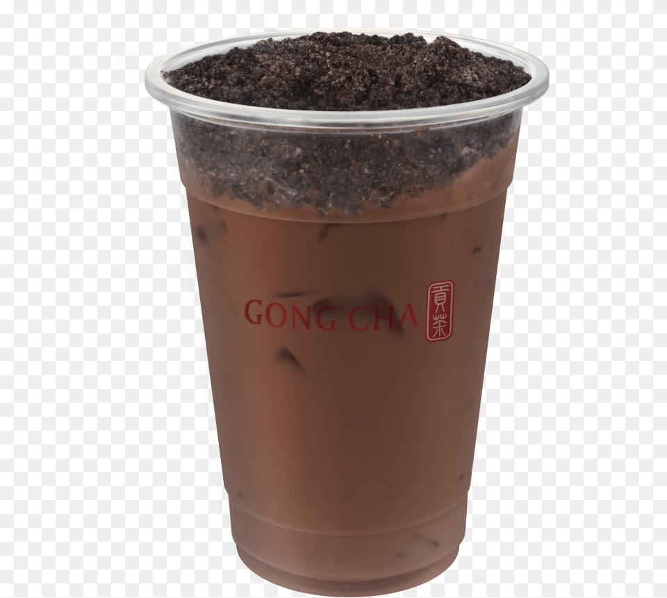 Oreo Chocolate Milk Tea Gong Cha Chocolate Milk Tea, Cup, Beverage Free Transparent Png