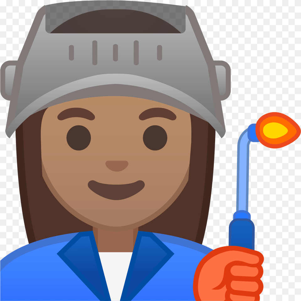 Oreo Clipart Factory Cartoon Picture Of Factory Worker, Hat, Person, Clothing, People Free Png