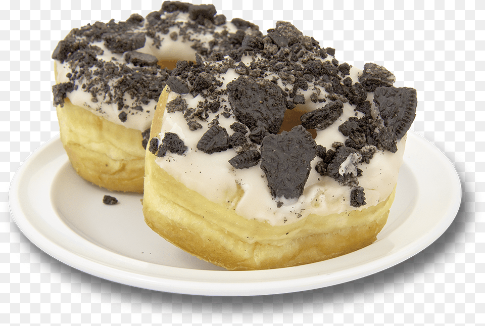 Oreo Cookie Donut Houston, Food, Sweets, Cream, Dessert Free Png Download