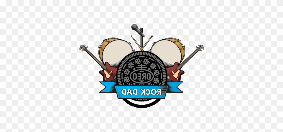 Oreo Cookie On Twitter Heres Your Printable Dad Tat, Musical Instrument, Guitar, Device, Grass Free Png