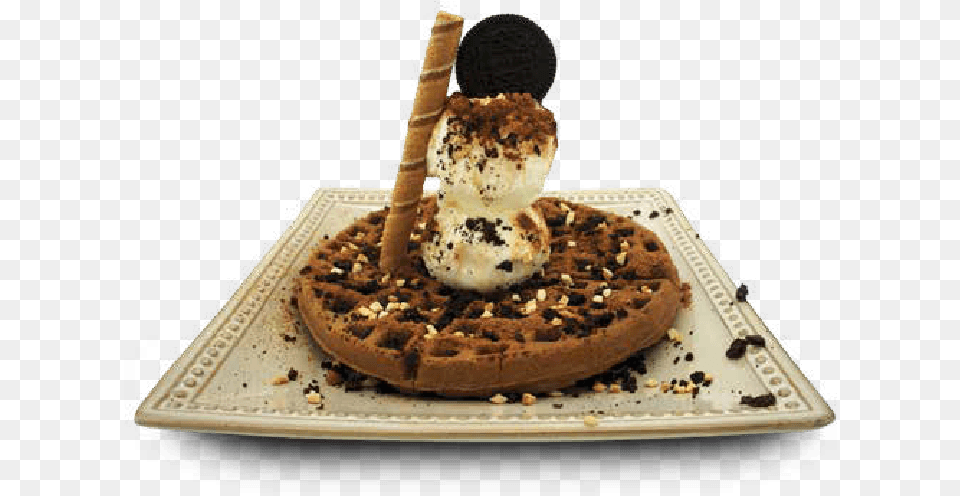 Oreo Ice Cream French Toast Kuchen, Dessert, Food, Ice Cream, Sweets Png Image