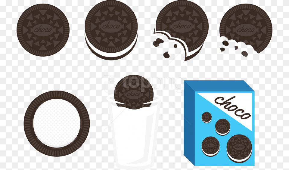 Oreo Illustration Cookie Png