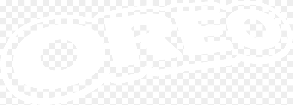 Oreo Logo Black And White, Text Free Png