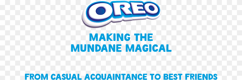 Oreo Making The Mundane Magical 100 Calorie Packs Oreo Cookies, Logo Free Png