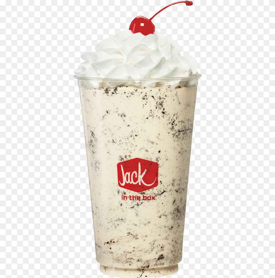 Oreo Shake Jack In The Box, Cream, Dessert, Food, Ice Cream Png Image